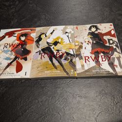 RWBY The Official Manga by Bunta Kinami  Vol 1 - 3