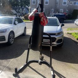 Boxing Bag And Stand 