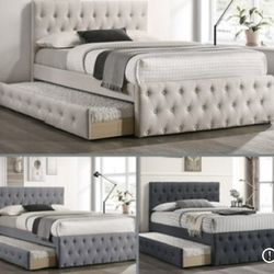 Fulltwin Beige Frenchi Double With Ortho Matres!!