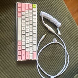 *Used * 60 Percent SkyLong Mechanical Keyboard Comes With Cord, Smoke Free Home.
