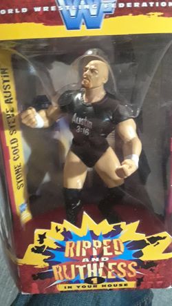 Stone cold Steve Austin action figure