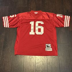 Joe Montana San Francisco 49ers Mitchell & Ness Sz Large