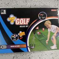 Kids Light Up Golf Set 