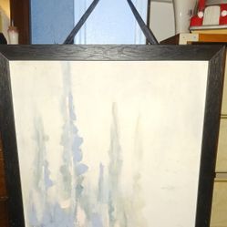 Art Deco Picture In Black Frame 