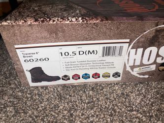 Hoss Men's, Traverse 6in Comp Toe Waterproof Work Boot