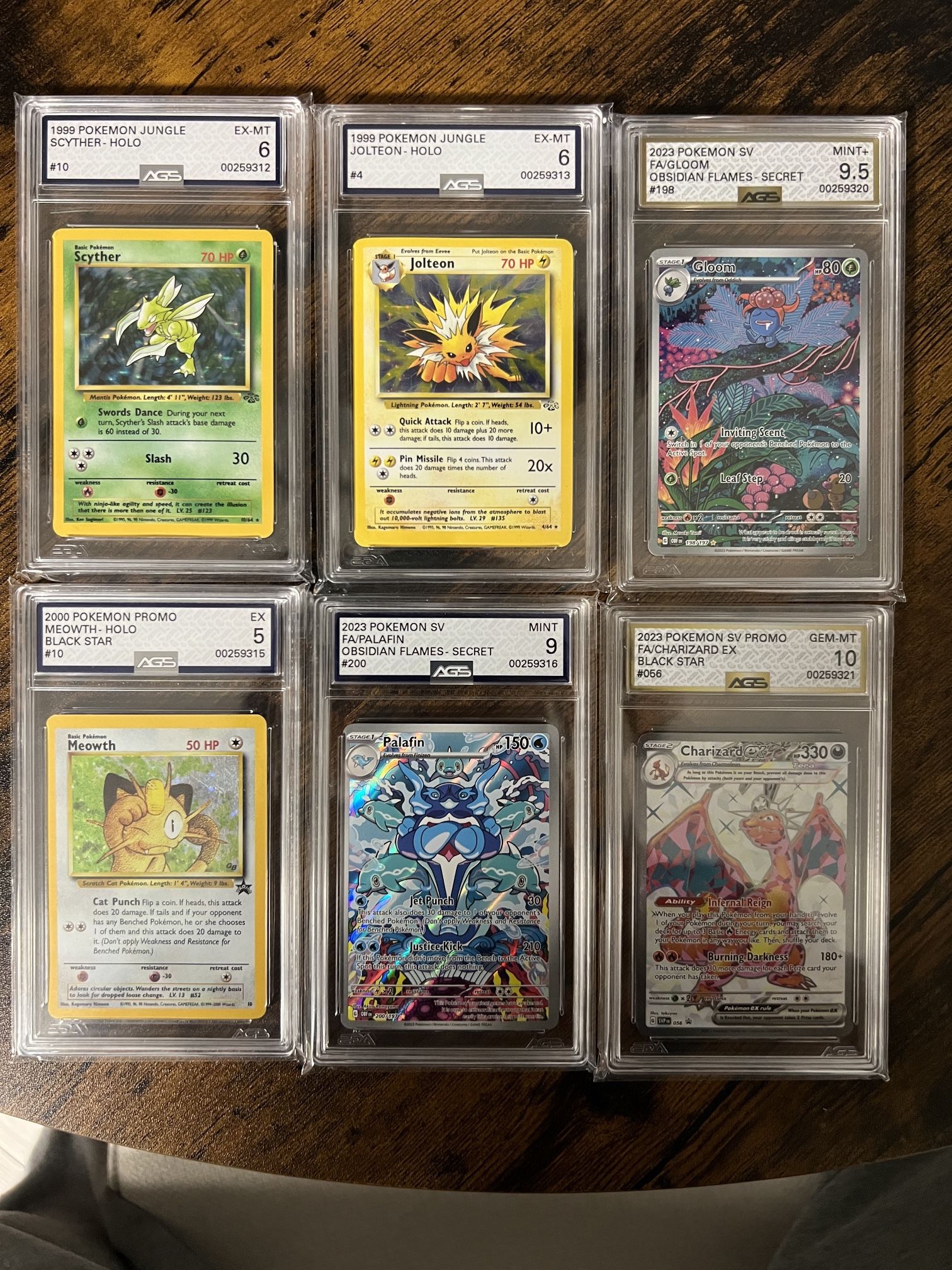 AGS Graded Pokemon Cards