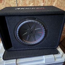 Kicker Comp R 12” Subwoofer In Ported Box
