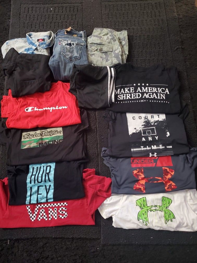 Boys Large Shirts Pants 12