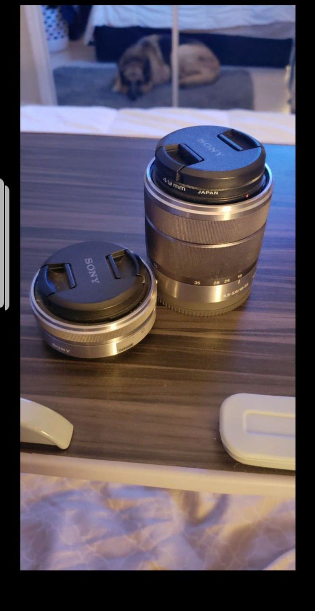Sony Camera Lens for NEX Series E mount Wide lens OSS lens