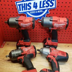 Milwaukee  Impact  Wrench  1/2 