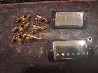 Grover 3x3 tuners and Gold humbuckers ...$60