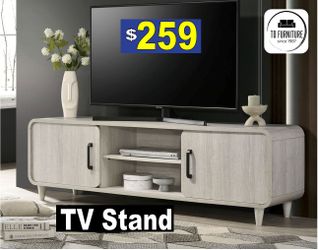 White TV Stand