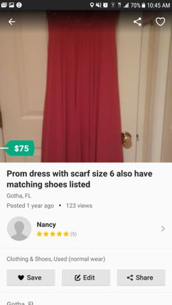 Prom dress