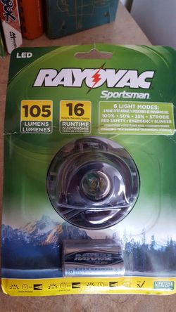 Head lamp LED 105 lum