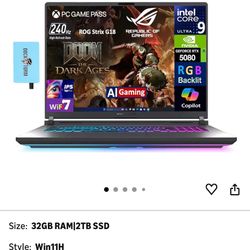 G18 (5080 GPU) Laptop, 2025 No Lowball