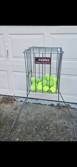 Tennis Ball pick up  basket or career