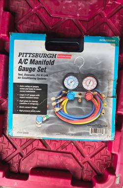 Pittsburgh Automotive A/C Manifold Gauge