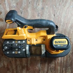 DEWALT 20V MAX Cordless Band Saw, model DCS371. 