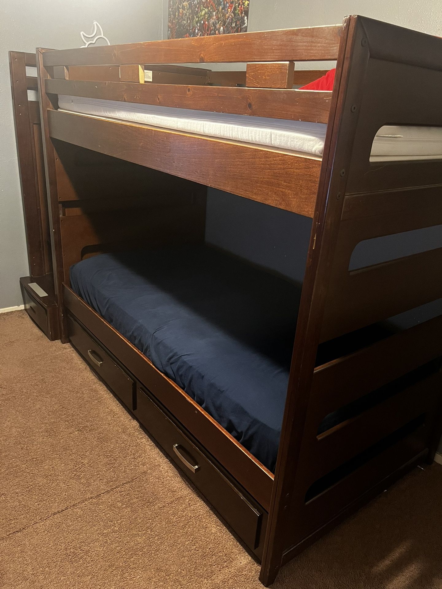 Solid Wood Bunkbeds