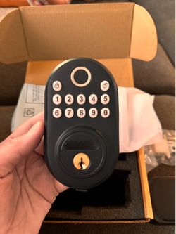 Fingerprint Door Lock with Keypad