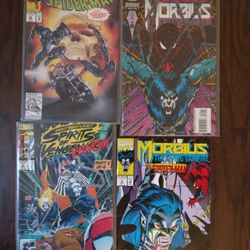 Lot Of 4 Morbius Spiderman 