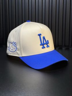 Los Angeles Dodgers x Hello Kitty Snap Back Hat Blue
