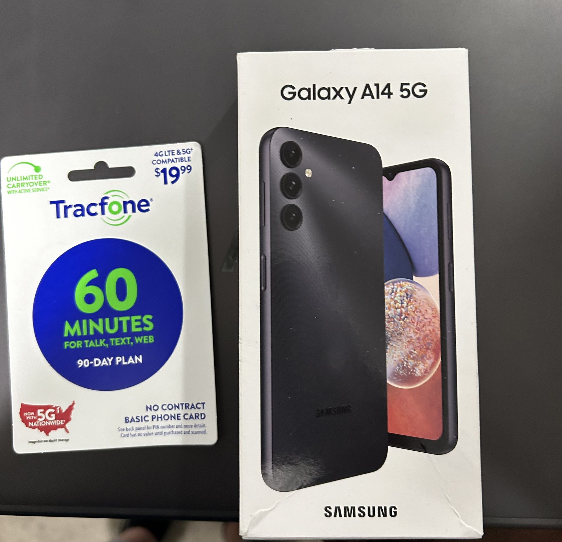 Samsung galaxy Phone & 60 Minutes Of Prepaid Data