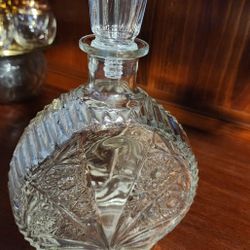 Vintage Glass Decanter 