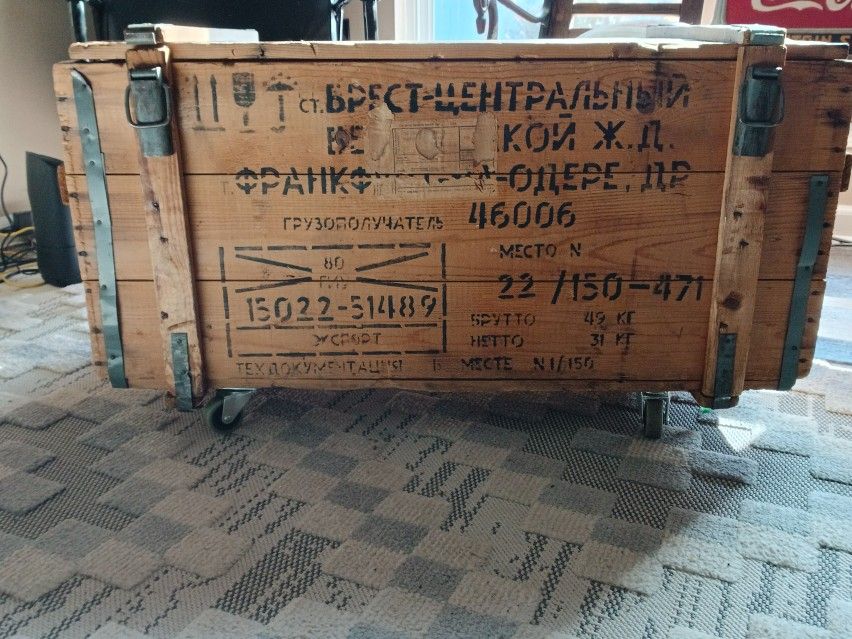 Russian Army Ammo Box