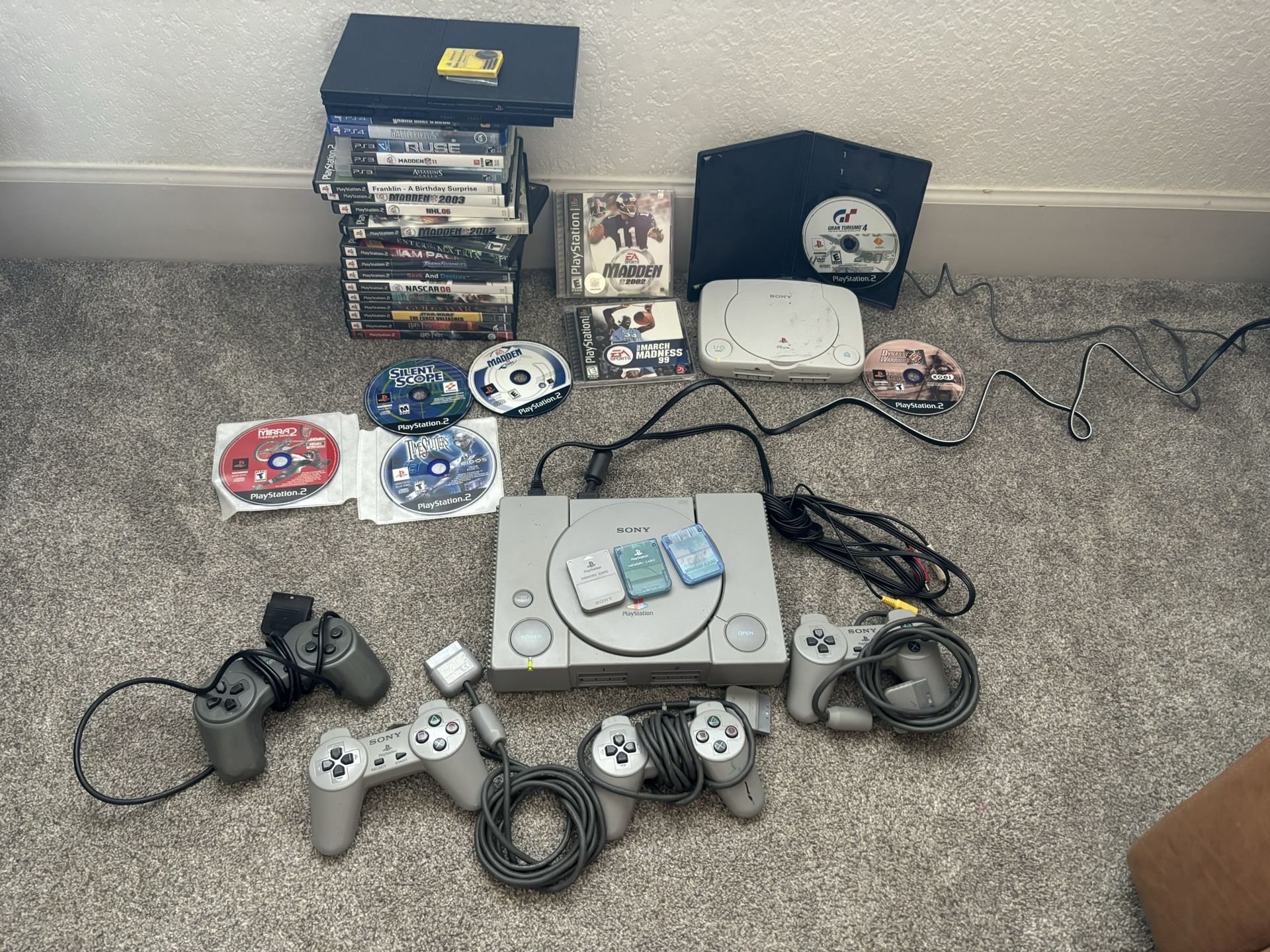 PlayStation 1 Psone Ps2 PS3 PS4 Games Lot