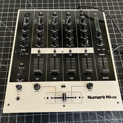 Numark M6 USB 4 Channel USB DJ Mixer