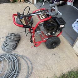 Pressure Washer Set Up