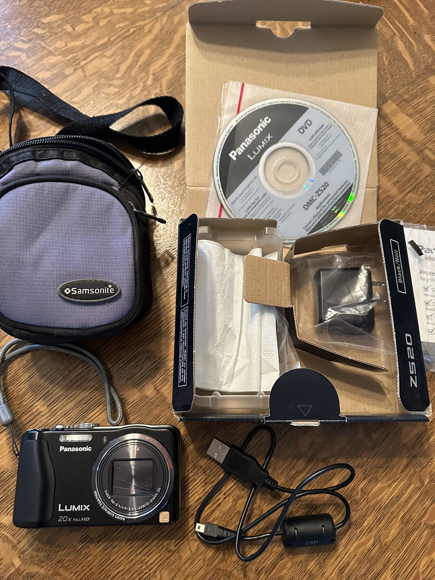 Panasonic Digital Camera DMC-ZS20