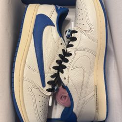 Jordan 1 Low Travis Scott Fragment Size 8 New