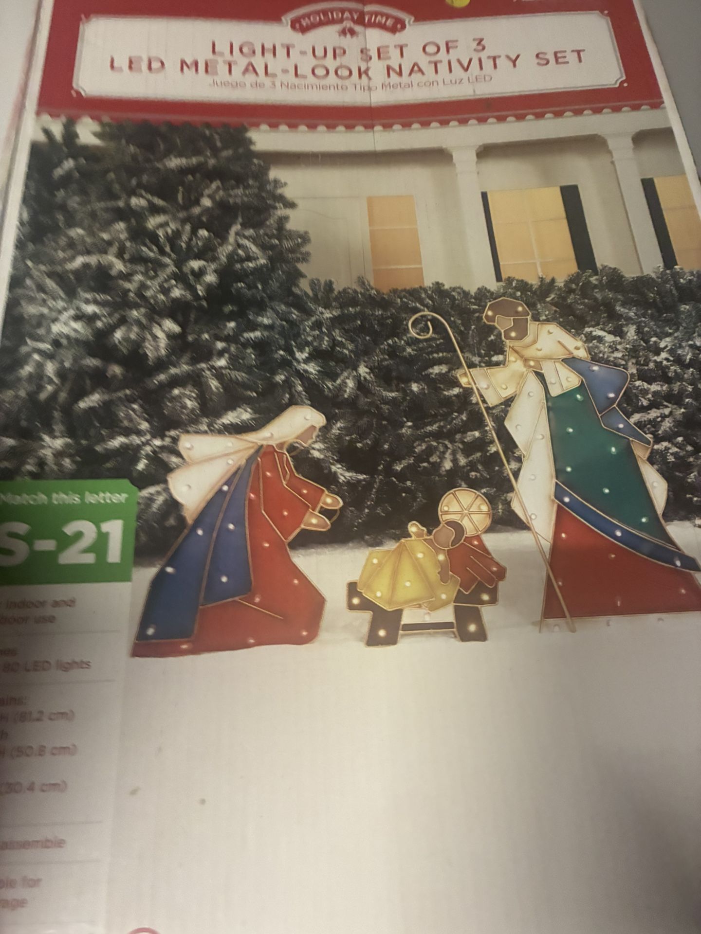 💥💥 Adornos, Navideños Con Luces💥 Todo Funciona Muy Bien