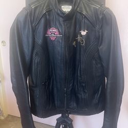 Leather HD Ladies Riding Jacket