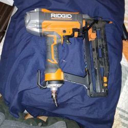 16GA Ridgid Straight Finish Nailer 