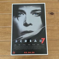 Scream 7 exclusive poster 2/26/26