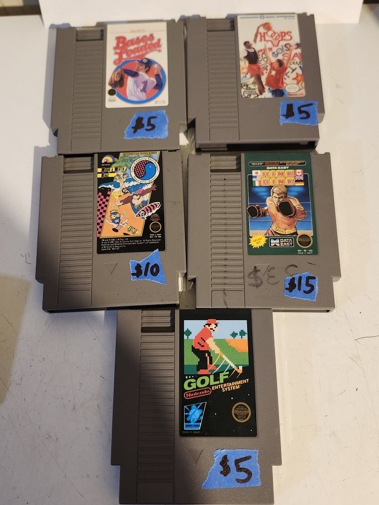 5 Nes Console Games