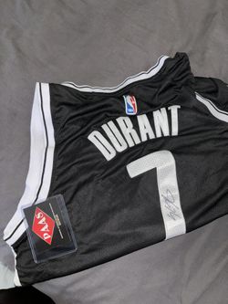 KD Sighed Jersey Brooklyn Nets