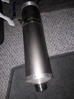 Exhaust pipe slip on