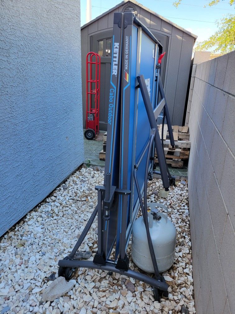 kettler cabo outdoor Kettler Cabo Outdoor Ping Pong Table Tennis Table 2-Player Bundle for Sale  in Henderson, NV
