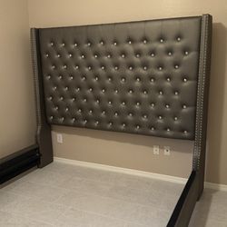 King size rhinestone bed frame