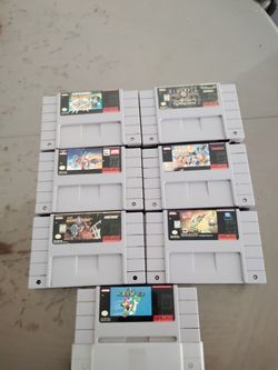 Super Nintendo Games