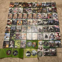 Video Game Huge Bundle Lot Xbox 360 Xbox One 78 Games Total Intact Extras Empty Cases Manuals Good Condition