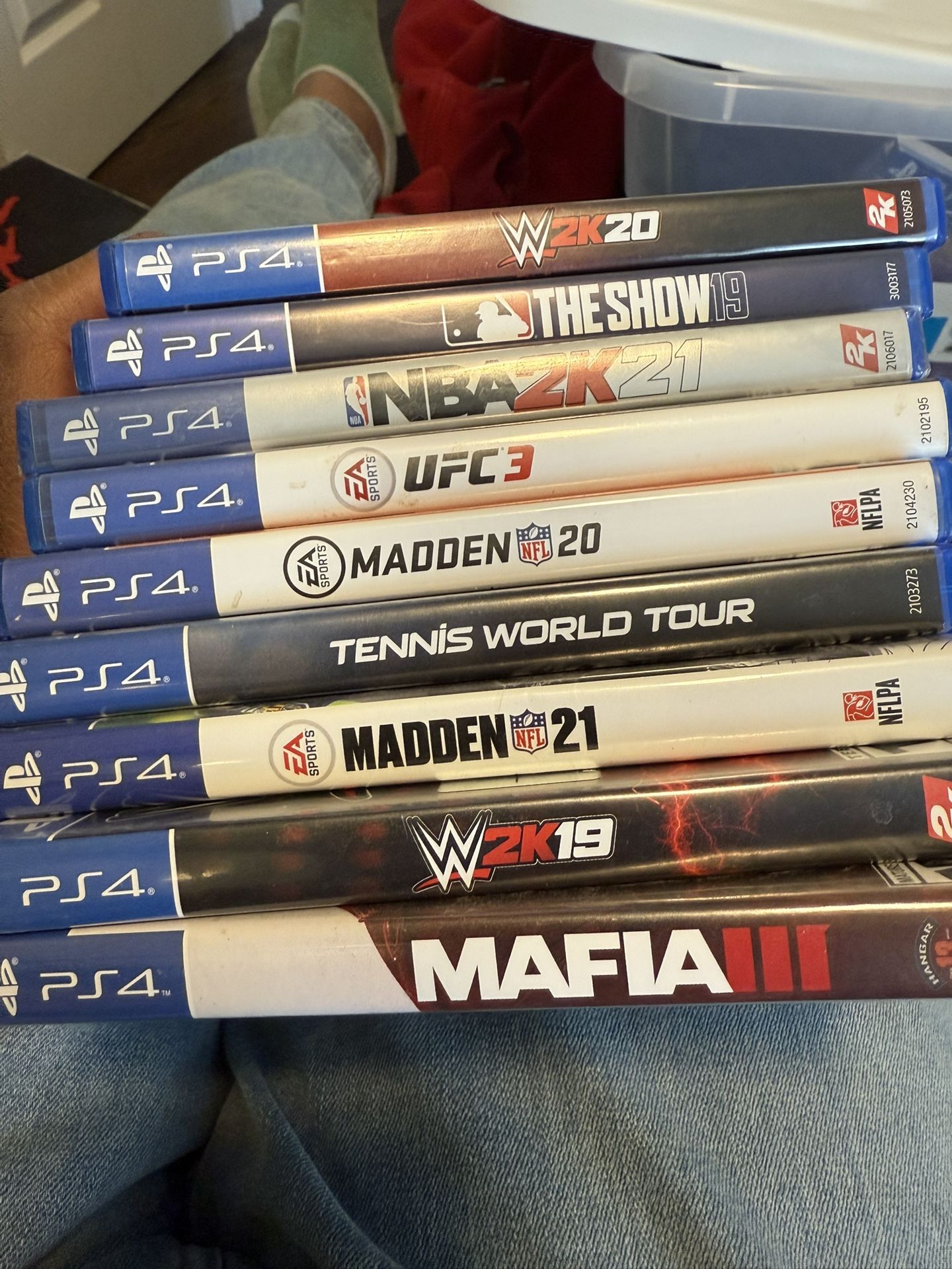 PS3, PS4, games and controllers