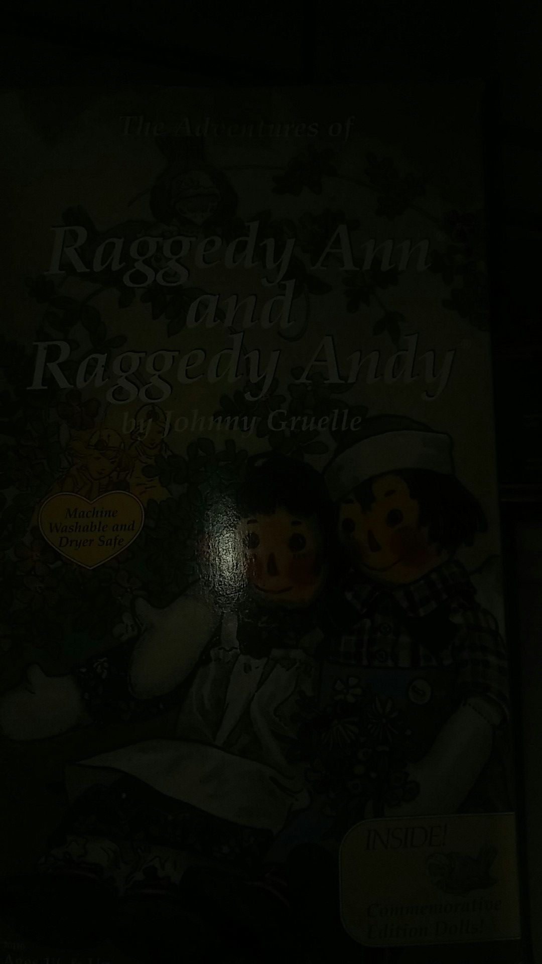 1996 raggedy ann and andy doll