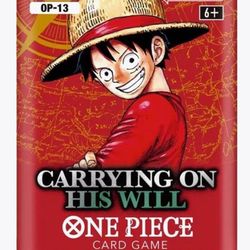 17 ENGLISH VERSION ONE PIECE (OP-13) CARDS 