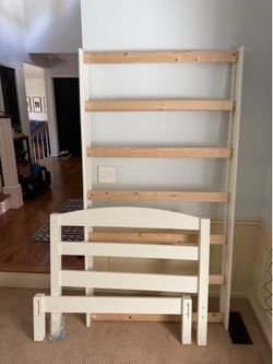 White Twin Bedframe