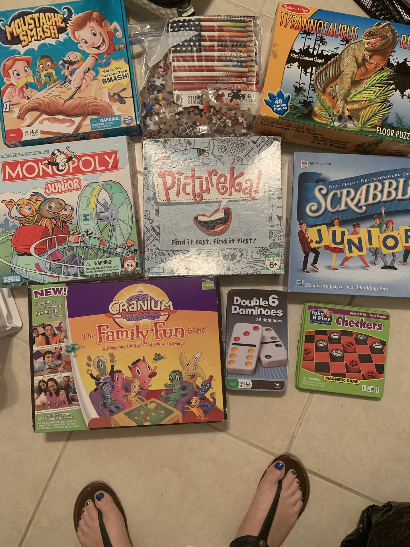 Board games and puzzles